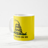 Tritt nicht auf mich kaffeetasse (Vorderseite Links)