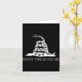 Tritt nicht auf mich karte (Gelbe Blume)