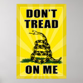 Tritt nicht auf mich poster (Vorne)