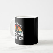 Tritt nicht den Bigfoot  Kaffeetasse (Vorderseite Links)