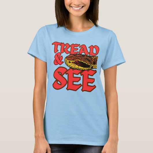 Tritt und sieh Viper T-Shirt (Vorderseite)