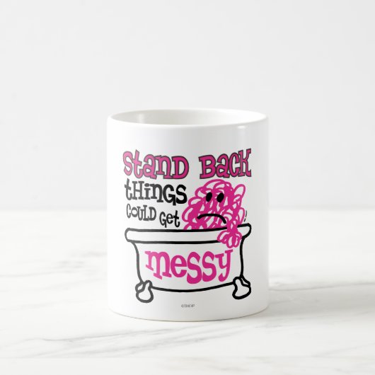 Tritt zurück kaffeetasse (Mittel)
