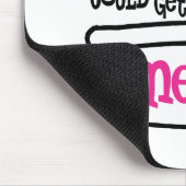 Tritt zurück mousepad (Ecke)