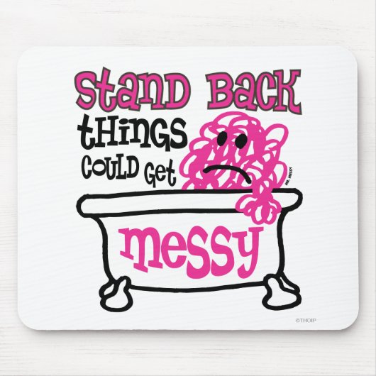 Tritt zurück mousepad (Vorne)