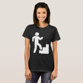 Trittfrequenz Workout T-Shirt (Vorne ganz)