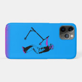 Trittroller-Tricks üben - Rollerfahrer Case-Mate iPhone Hülle (Rückseite (Horizontal))