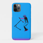 Trittroller-Tricks üben - Rollerfahrer Case-Mate iPhone Hülle (Rückseite)