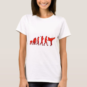 Trittverpacken Mischkriegskunst-Künstler-Evolutio T-Shirt