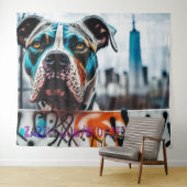 TriTuro die Abfallbeseitigung Wandteppich (Beispiel (Horizontal))