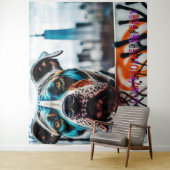 TriTuro die Abfallbeseitigung Wandteppich (Beispiel)