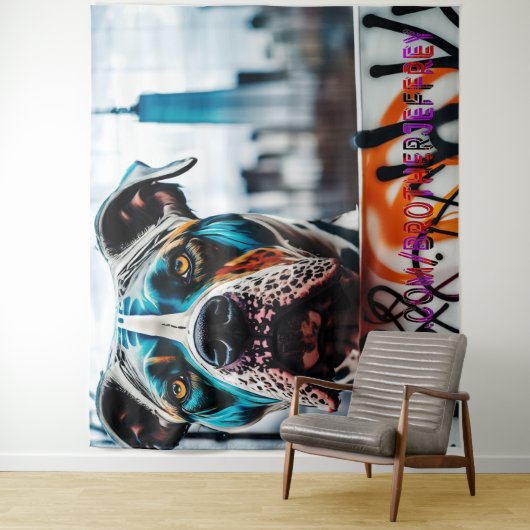 TriTuro die Abfallbeseitigung Wandteppich (Beispiel)