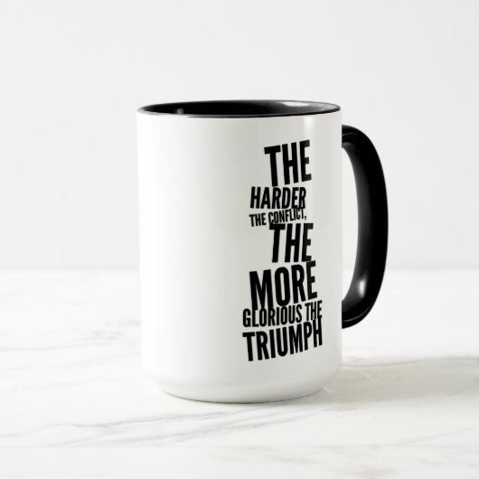 Triumph#3 Combo-Tasse Tasse (VorderseiteRechts)