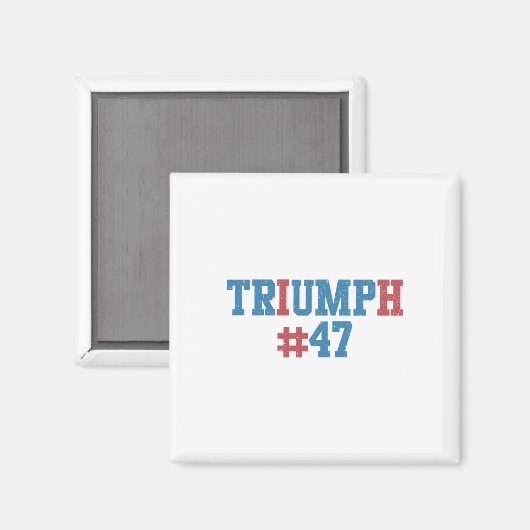 Triumph #47 magnet (Vorderseite/Rückseite)