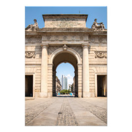 Triumph Arch im Zentrum von Mailand Fotodruck