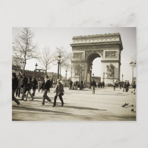 Triumph Arch Paris Postkarte