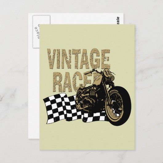 Triumph Bobber Postkarte (Vorne/Hinten)