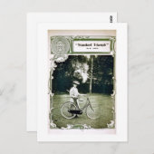 Triumph Cycles 1907 Lady's Standard No. 24 Postkarte (Vorne/Hinten)