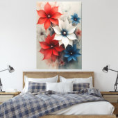 Triumph der Farben Leinwanddruck (Insitu (Schlafzimmer))