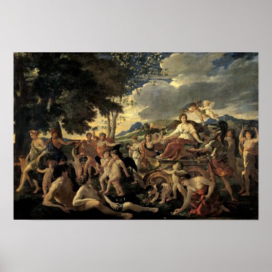 Triumph der Flora, c.1627-28 Poster (Vorne)