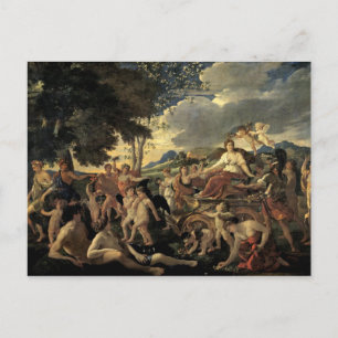 Triumph der Flora, c.1627-28 Postkarte