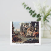 Triumph der Flora durch Giovanni Battista Tiepolo Postkarte (Stehend Vorderseite)