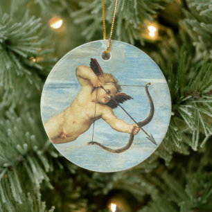 Triumph der Galatea Engel Detail von Raphael Sanzi Keramikornament