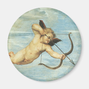 Triumph der Galatea Engel Detail von Raphael Sanzi Magnet