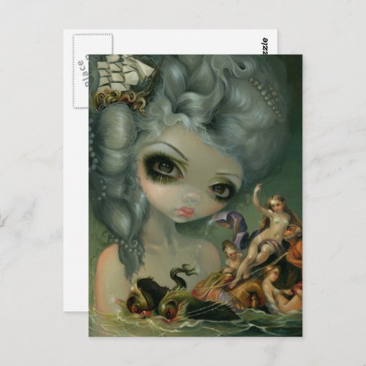 "Triumph der Galatea" Postkarte (Vorne/Hinten)