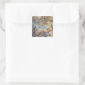 Triumph der Habsburger Quadratischer Aufkleber (Tasche)