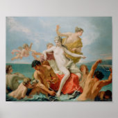 Triumph der Marine Venus | Sebastiano Ricci Poster (Vorne)