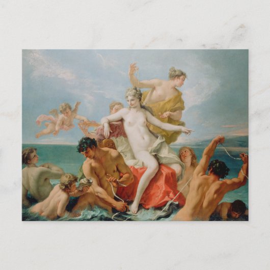 Triumph der Marine Venus | Sebastiano Ricci Postkarte (Vorderseite)