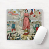 Triumph der Republik, 1875 Mousepad (Mit Mouse)
