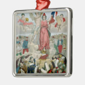 Triumph der Republik, 1875 Silbernes Ornament (Links)
