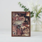 Triumph der Todesdetails durch 0 (beste Qualität) Postkarte (Stehend Vorderseite)