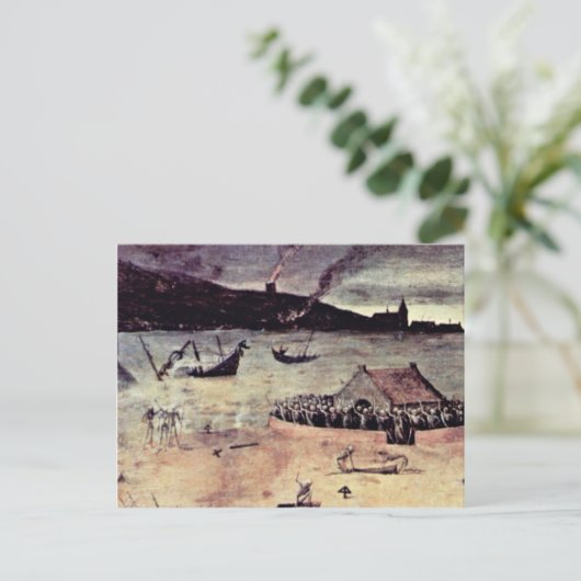 Triumph der Todesdetails durch 0 (beste Qualität) Postkarte (Stehend Vorderseite)