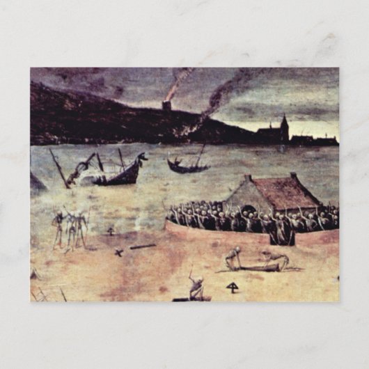 Triumph der Todesdetails durch 0 (beste Qualität) Postkarte (Vorderseite)