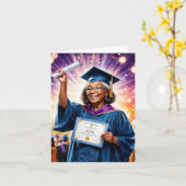 Triumph der Weisheit: Ein Abschluss Karte (Gelbe Blume)