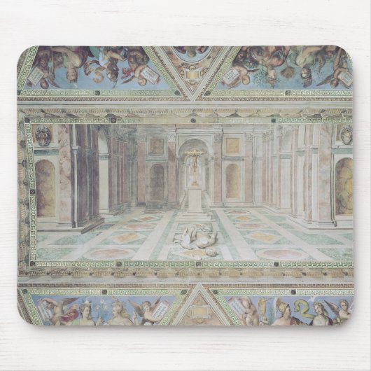 Triumph des Christentums, von den RAPHAEL-Räumen Mousepad (Vorne)