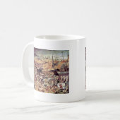 Triumph des Todes durch Bruegel D. Ä. Pieter Kaffeetasse (Vorderseite Links)