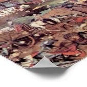 Triumph des Todes durch Bruegel D. Ä. Pieter Poster (Ecke)