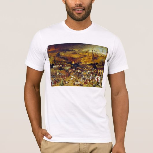 Triumph des Todes durch Pieter Bruegel das Älteste T-Shirt (Vorderseite)