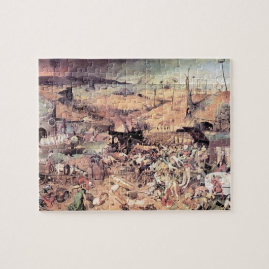 Triumph des Todes durch Pieter Bruegel Puzzle (Horizontal)