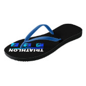 Triumph des Triathlon: Fahren Sie durch das Schwim Badesandalen (Schrägansicht)