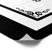 Triumph des Zitats zum bösartigen Burke Poster (Ecke)