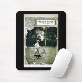 Triumph fährt Standarddame Nr. 24 1907 rad Mousepad (Mit Mouse)