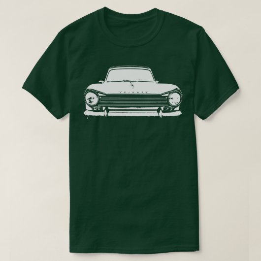 Triumph Herald 1360 Klassiker der 1960er Jahre, br T-Shirt (Design vorne)