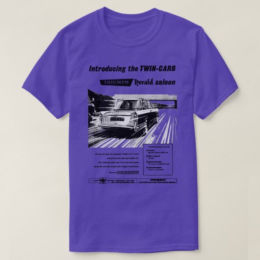 TRIUMPH HERALD-Werbung Thirt 1 T-Shirt (Design vorne)
