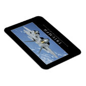 Triumph: Inspiration Zitat 2 Magnet (Rechte Seite)