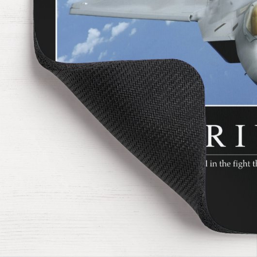 Triumph: Inspiration Zitat 2 Mousepad (Ecke)