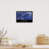 Triumph: InspirationsZitat 1 Poster (Küche)